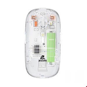 ماوس بی سیم دو کاربره سوپر سایلنت بلوتوثی ترنسپرنت JEQANG JW-AP07