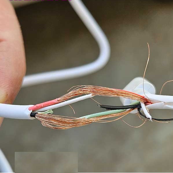 کابل مسی فست شارژ USB به تایپ سی 5 آمپر سوکت سبز